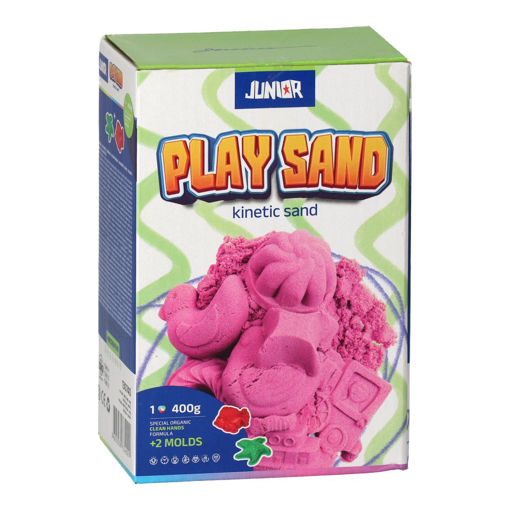 Picture of KINETIC SAND WITH MOULDS PINK 400G